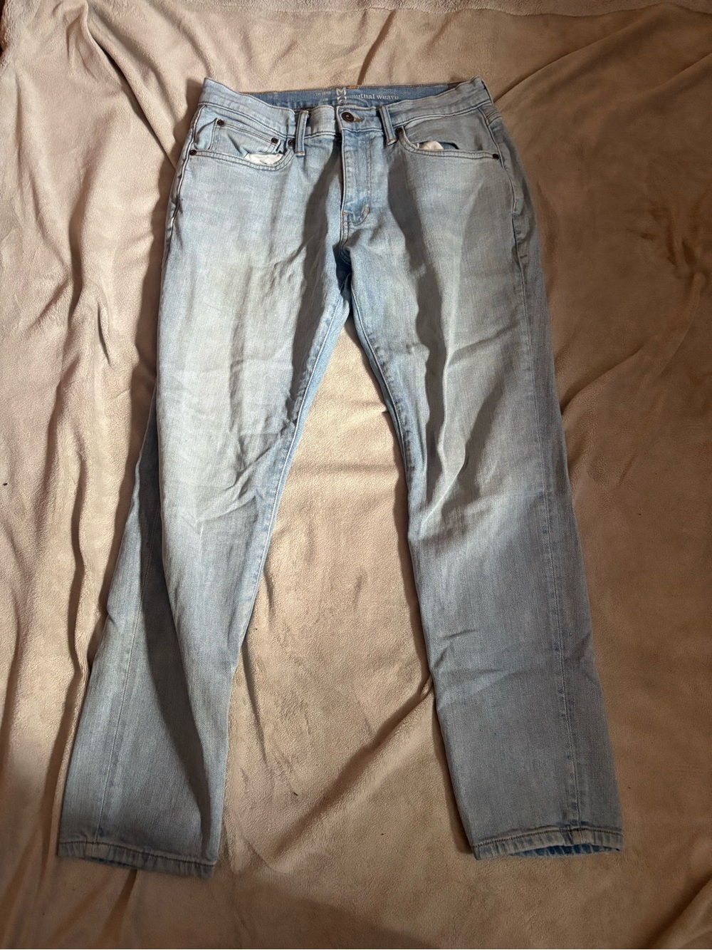 Mutual Weave ‘Light Blue’ Mens Jeans